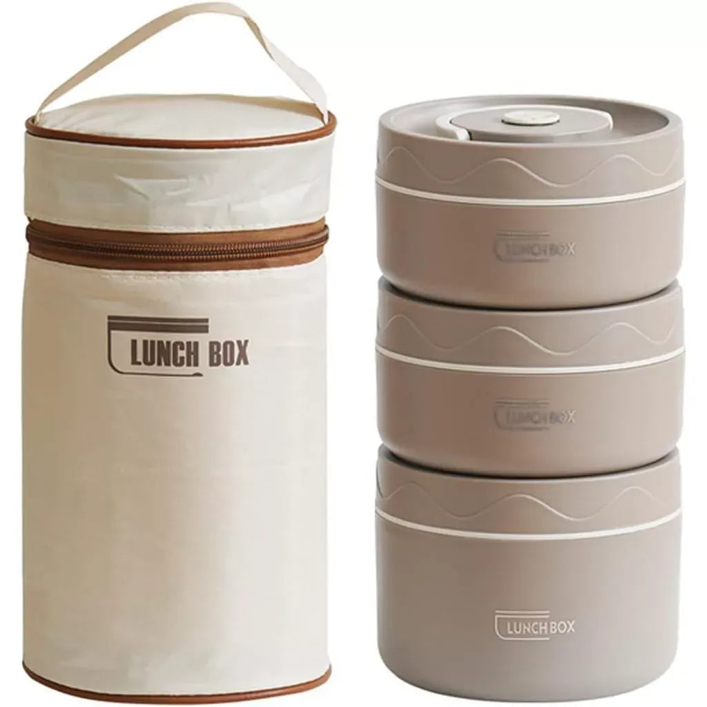 Kit de Potes Térmicos ThermoHot com Bolsa Térmica