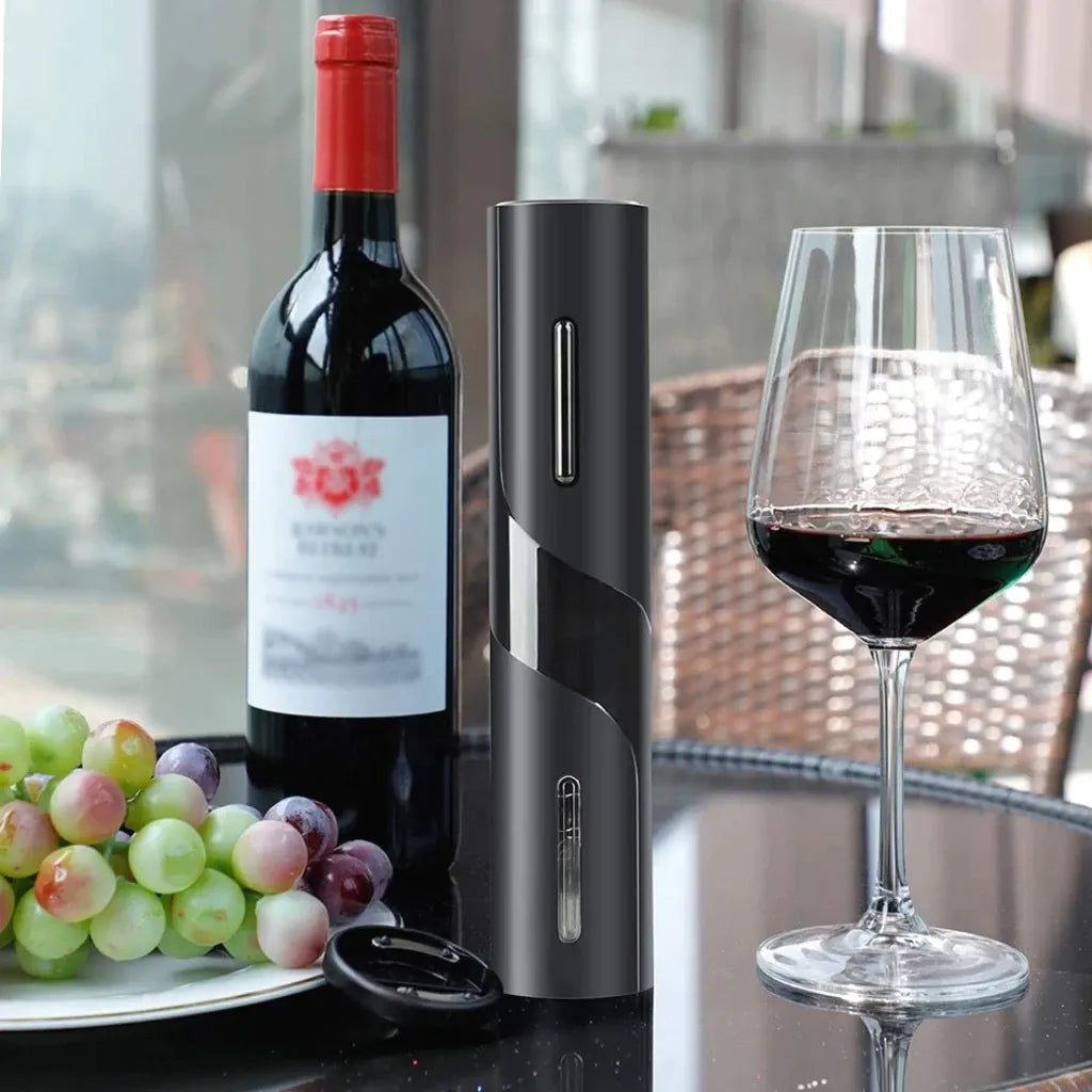 Abridor de Vinho Elétrico WineLux com Design Exclusivo