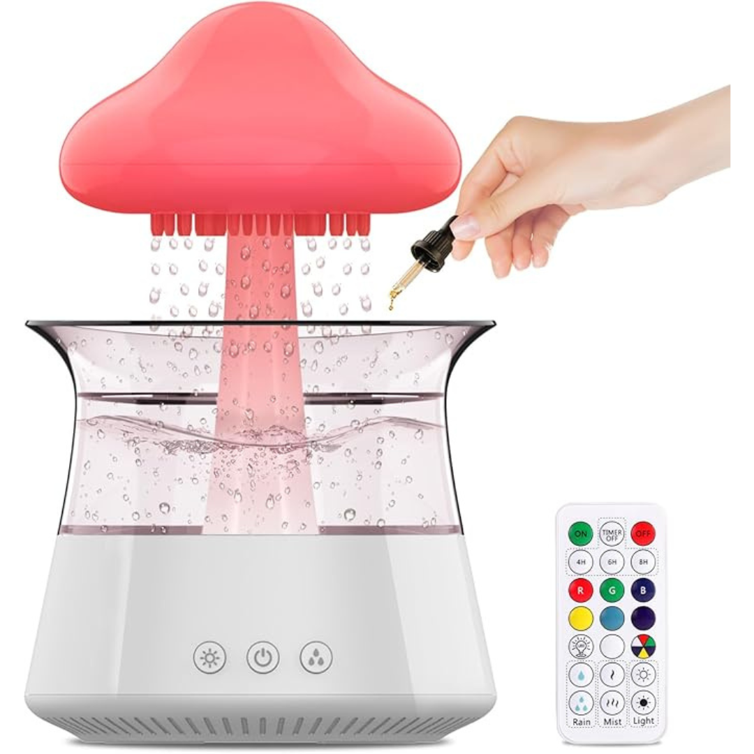 Umidificador de Ar Harmony com Aromaterapia, Som Relaxante e Cromoterapia