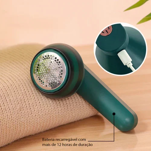 Removedor de Bolinhas e Plumas RenoveTex com Aspiração Potente