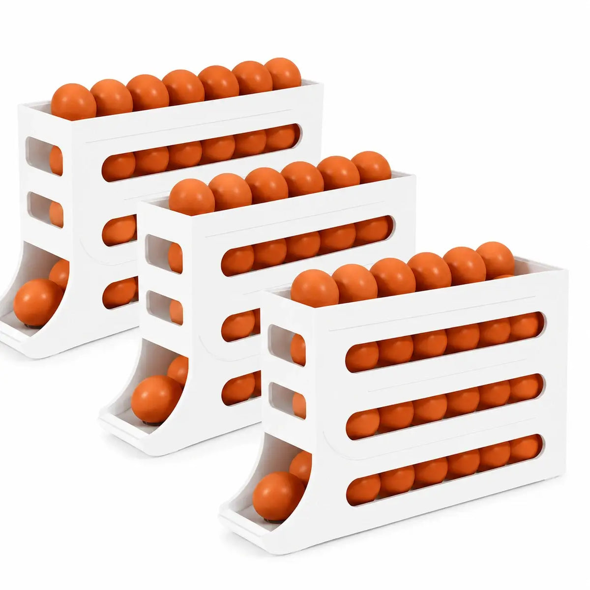 Organizador de Ovos EggSmart com Deslizamento Automático