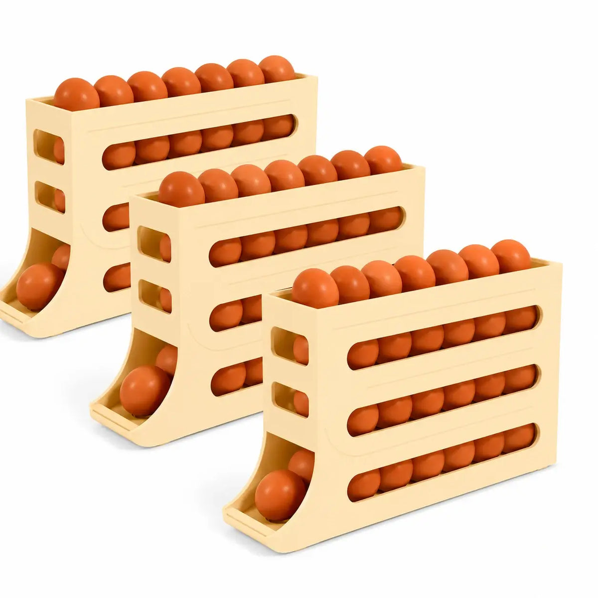 Organizador de Ovos EggSmart com Deslizamento Automático