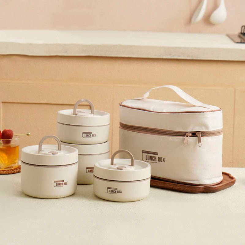 Kit de Potes Térmicos ThermoHot com Bolsa Térmica