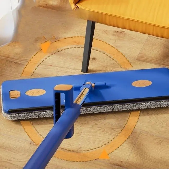 Kit FlexMop Dobrável com Balde e 6 Refis de Microfibra
