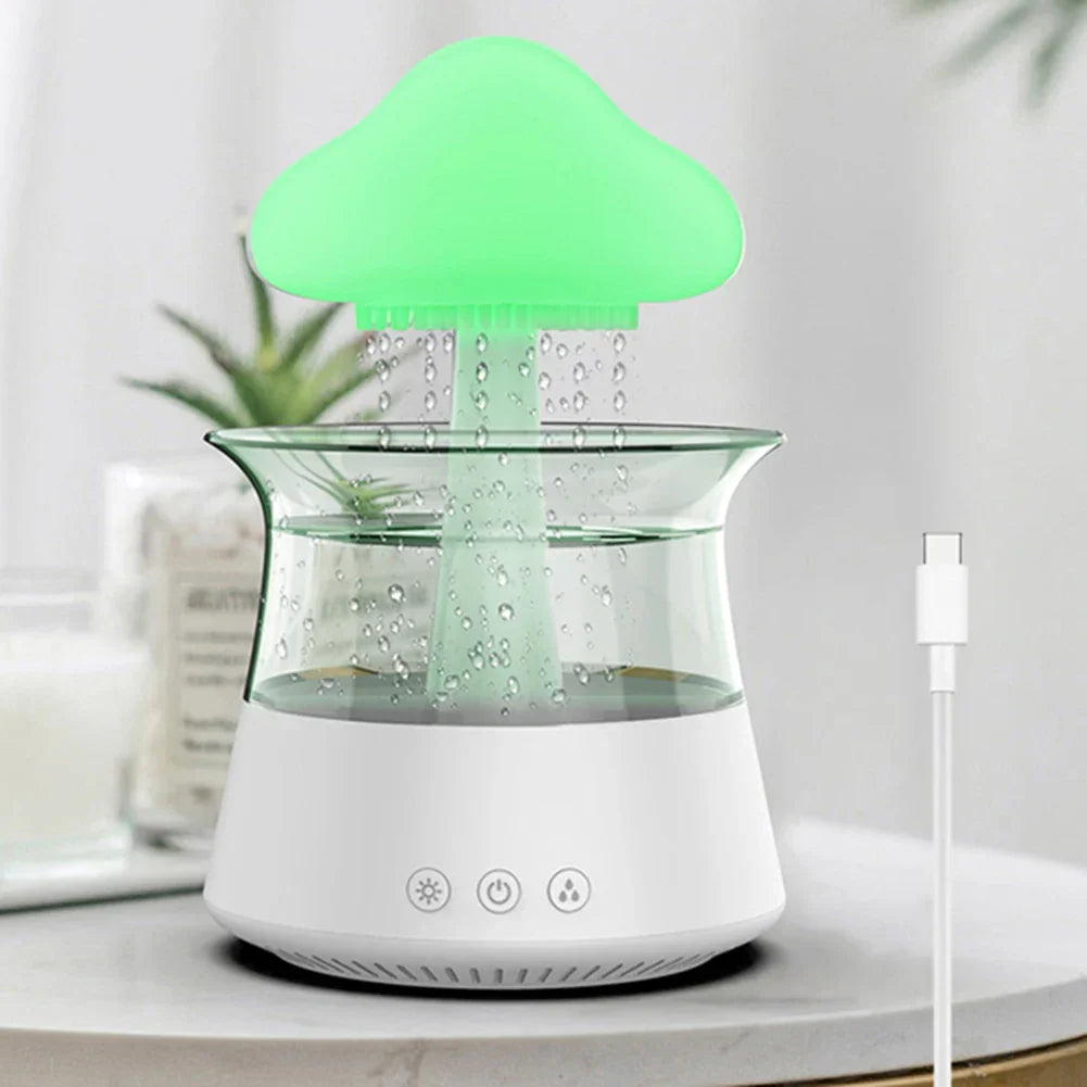 Umidificador de Ar Harmony com Aromaterapia, Som Relaxante e Cromoterapia
