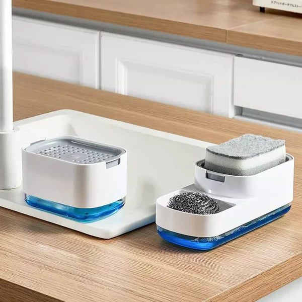 Dispenser de Detergente CleanBox com Dosagem Precisa e Organização Total