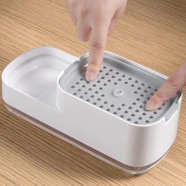 Dispenser de Detergente CleanBox com Dosagem Precisa e Organização Total