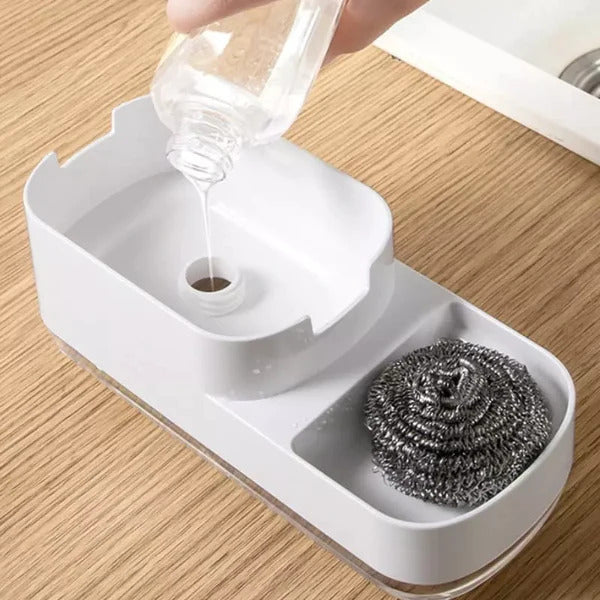 Dispenser de Detergente CleanBox com Dosagem Precisa e Organização Total