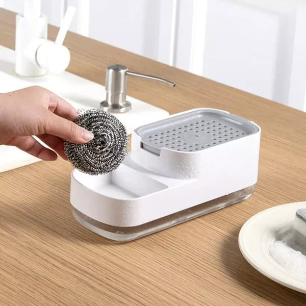Dispenser de Detergente CleanBox com Dosagem Precisa e Organização Total