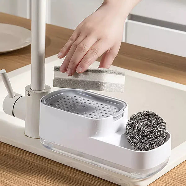 Dispenser de Detergente CleanBox com Dosagem Precisa e Organização Total