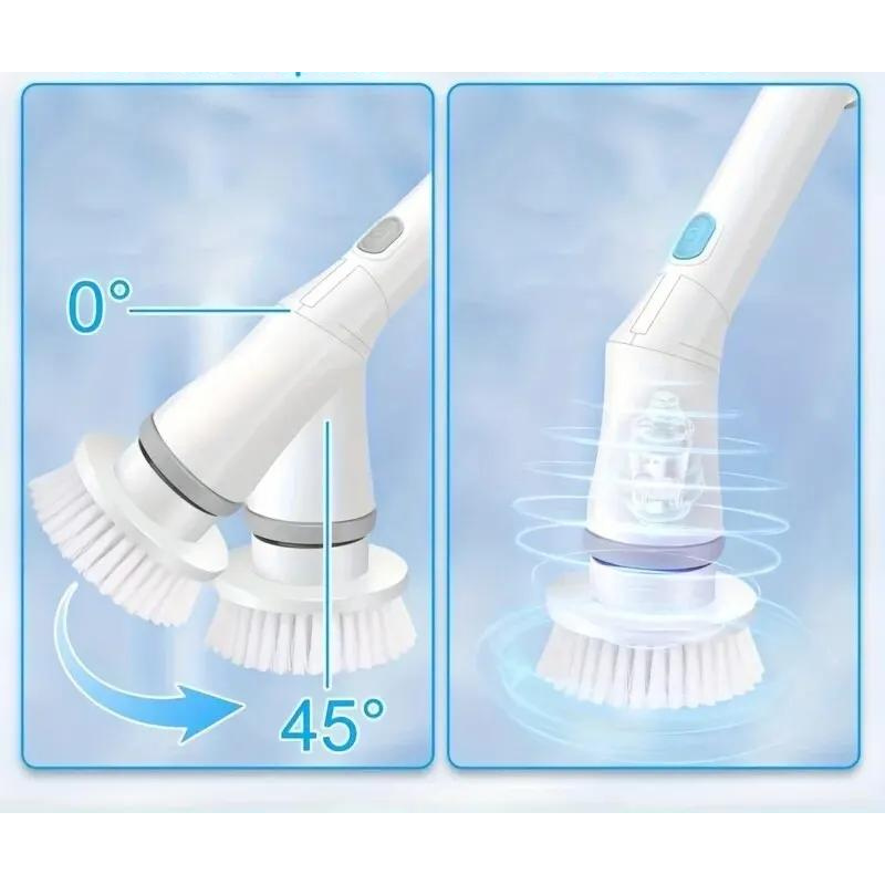 Escova de Limpeza 9 em 1 MultiClean com Velocidade Ajustável