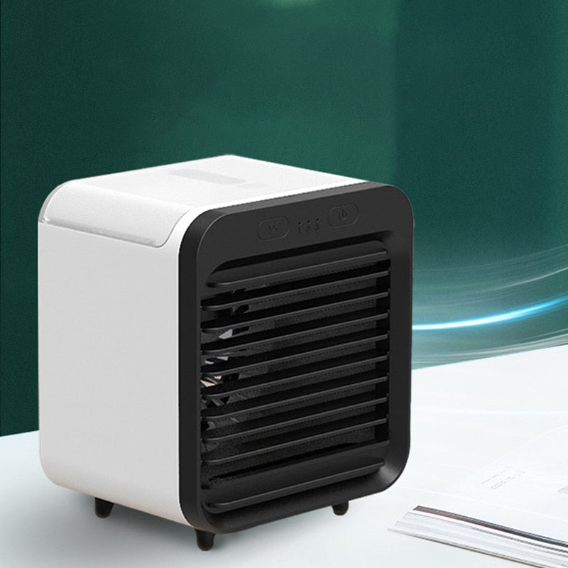 Climatizador Portátil BreezeAir com Umidificador, Purificador e Resfriamento a Gelo