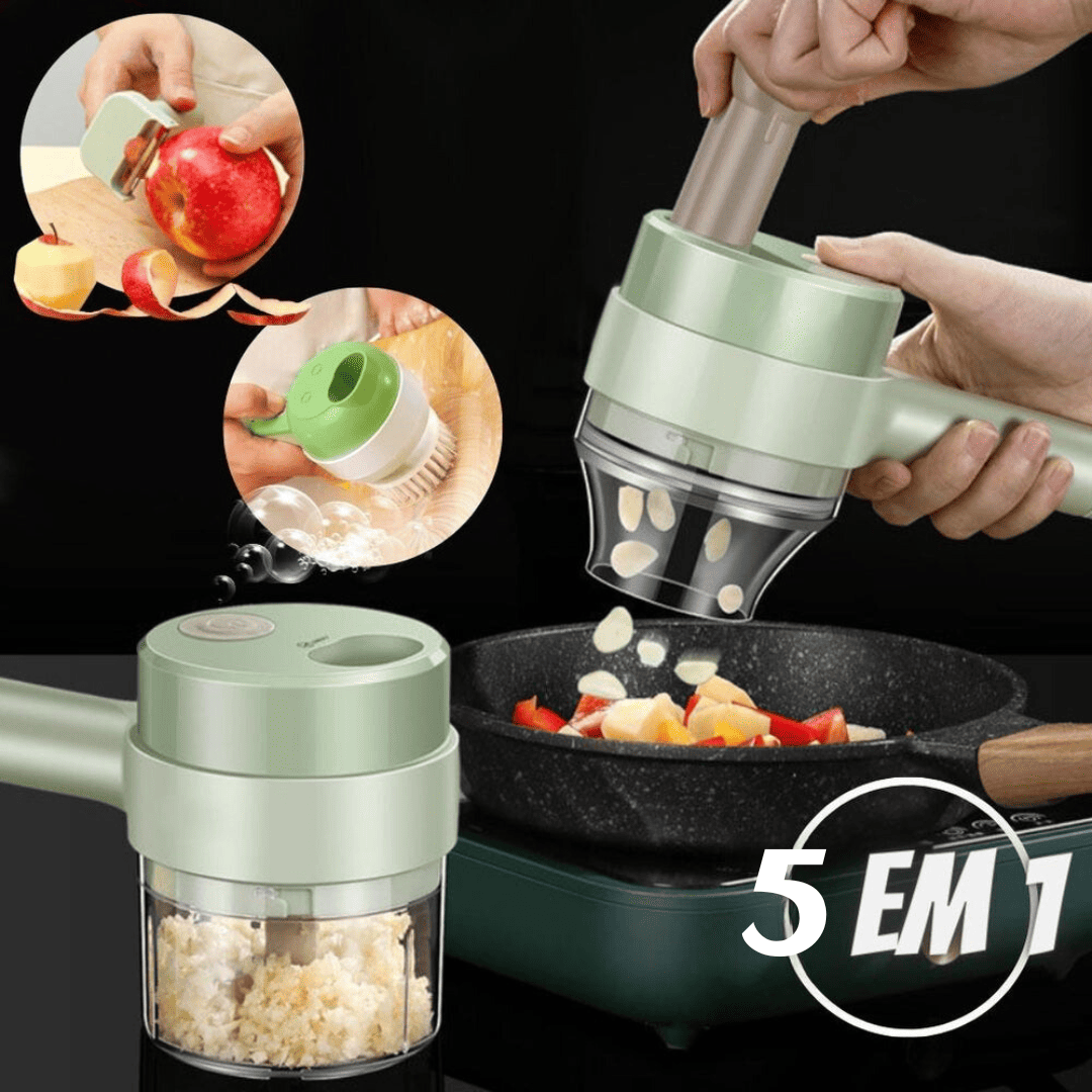 Processador de Alimentos Pratik Mix 5 em 1 com Múltiplas Funções