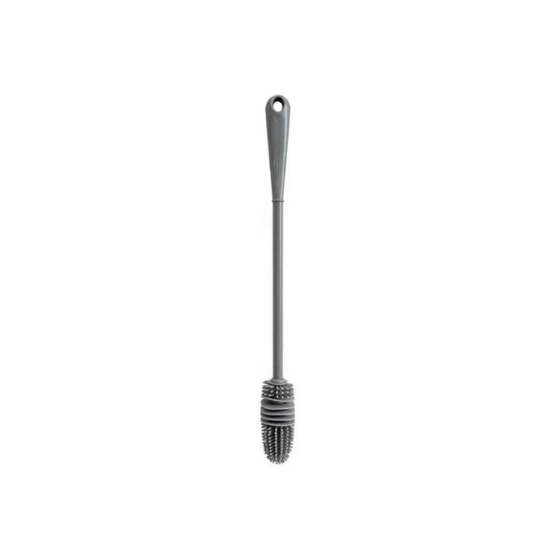Escova de Silicone Multiuso FlexiClean com Cabo Longo para Limpeza Profunda - Kit com 3 Unidades