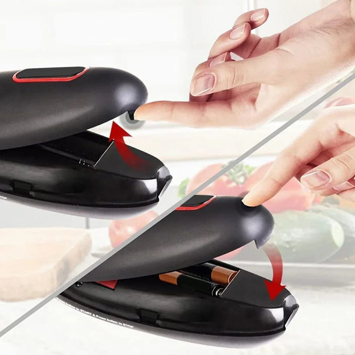 Abridor de Latas Automático EasyCan com Corte Seguro