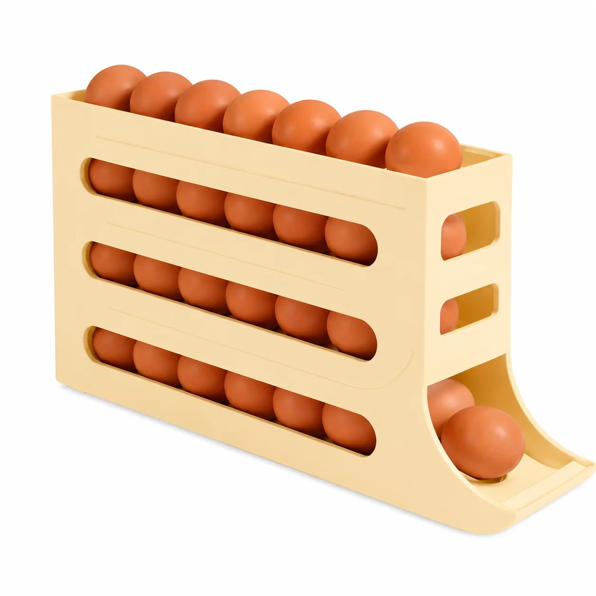 Organizador de Ovos EggSmart com Deslizamento Automático