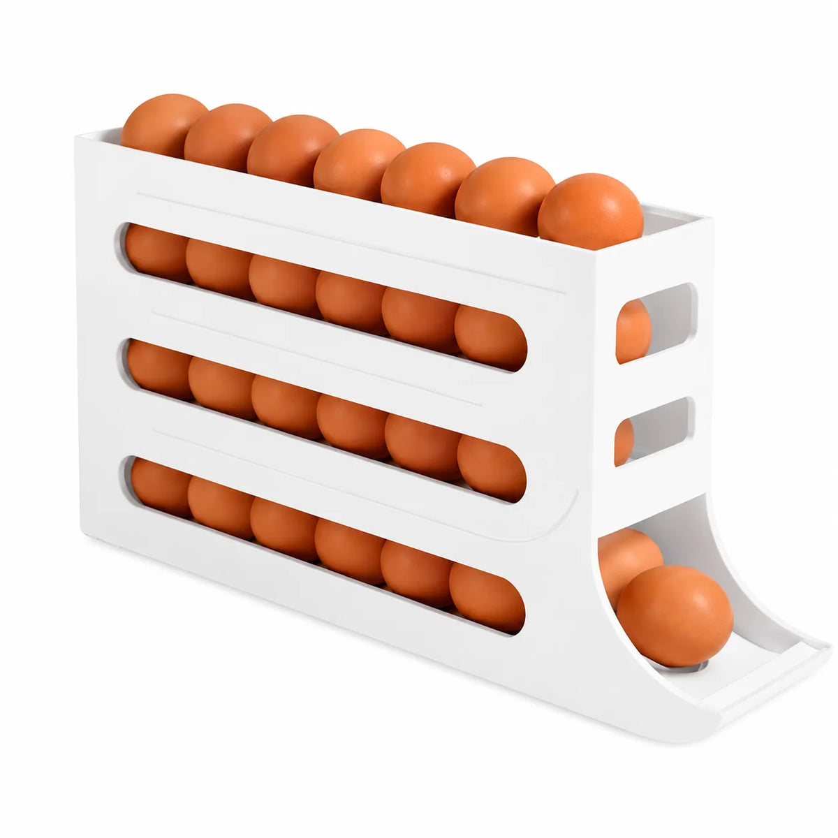 Organizador de Ovos EggSmart com Deslizamento Automático