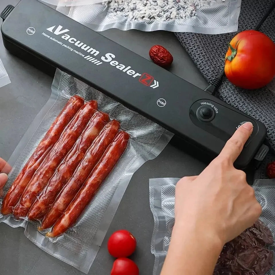 Seladora Vacuum Sealer com Dupla Função