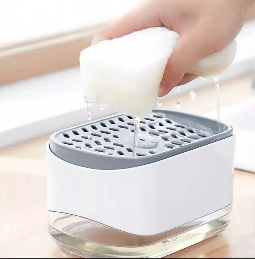Dispenser de Detergente CleanBox com Dosagem Precisa e Organização Total