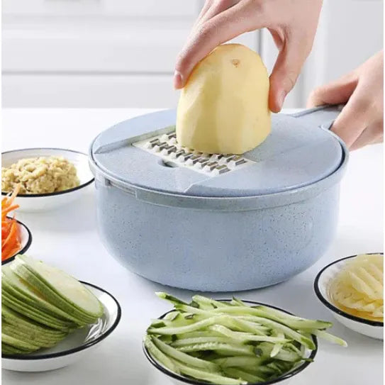 Cortador de Legumes Super Slice 8 em 1 com Múltiplas Funções