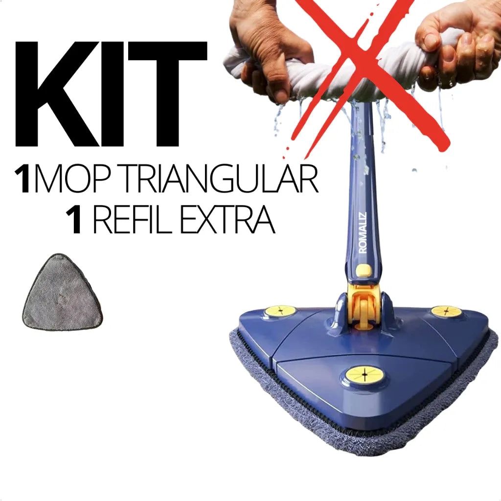 MOP 360 PRO com Limpeza Profunda e Alcance Total