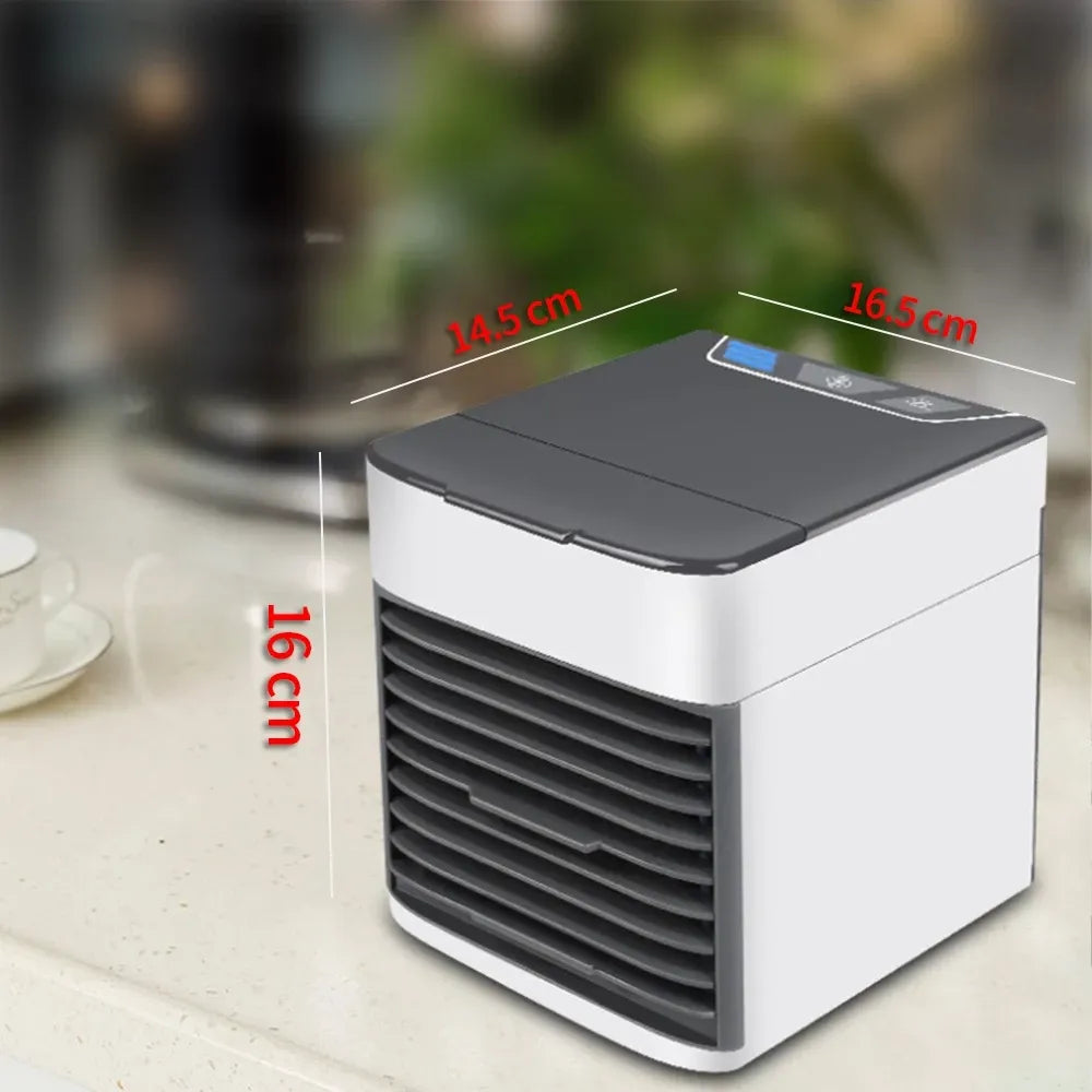 Climatizador Portátil BreezeAir com Umidificador, Purificador e Resfriamento a Gelo