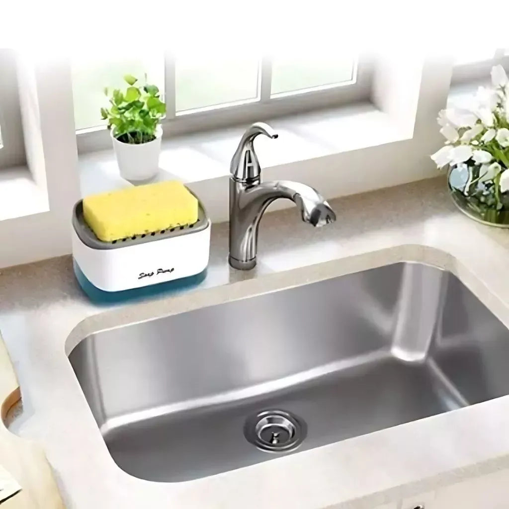 Dispenser de Detergente CleanBox com Dosagem Precisa e Organização Total