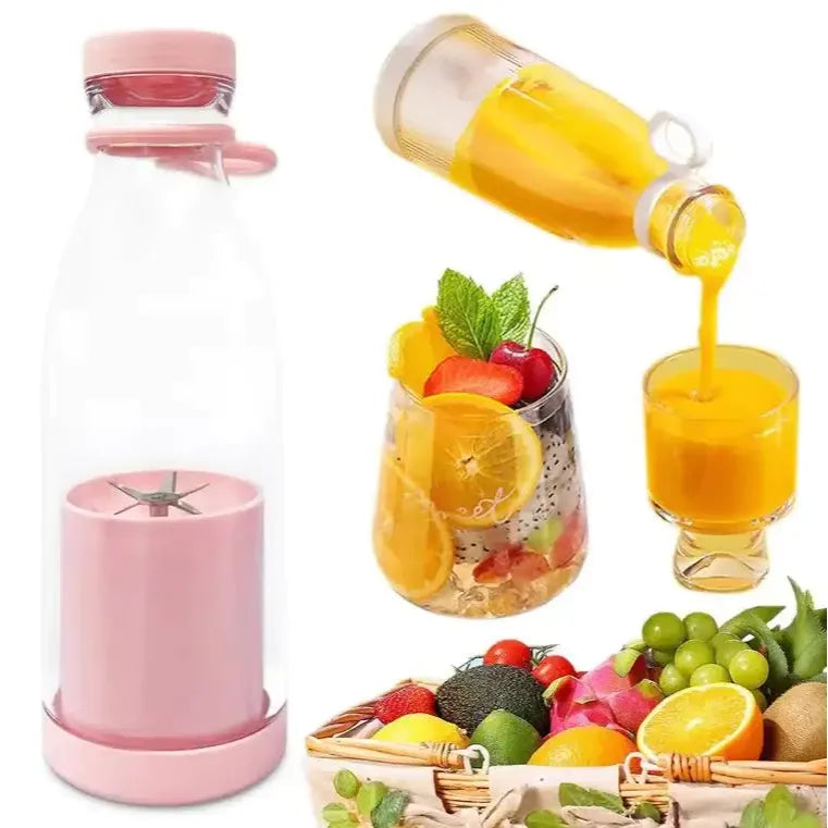 Garrafa Mixer VitaMix Portátil com Bateria Recarregável e Design Marcante