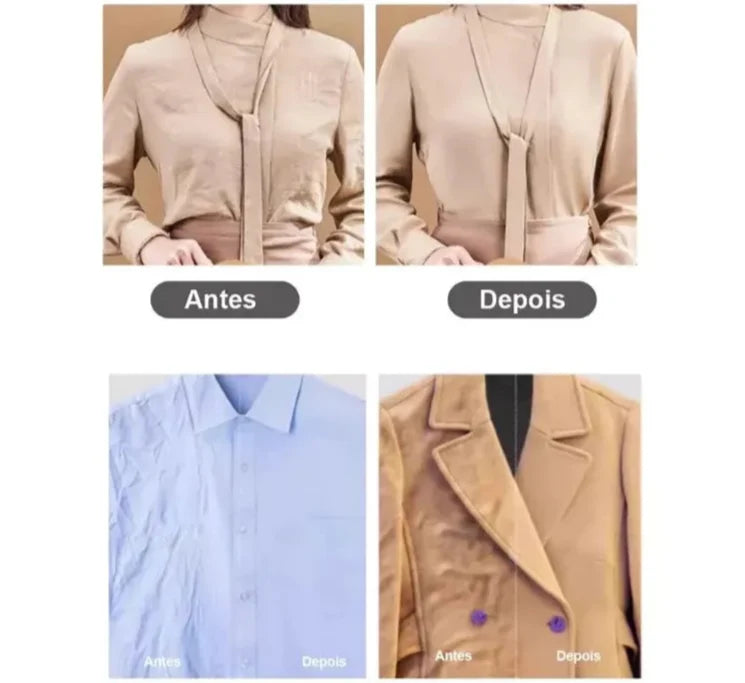 Passador de Roupas SteamPro com Vapor Intenso, Função Secagem e Esterilização