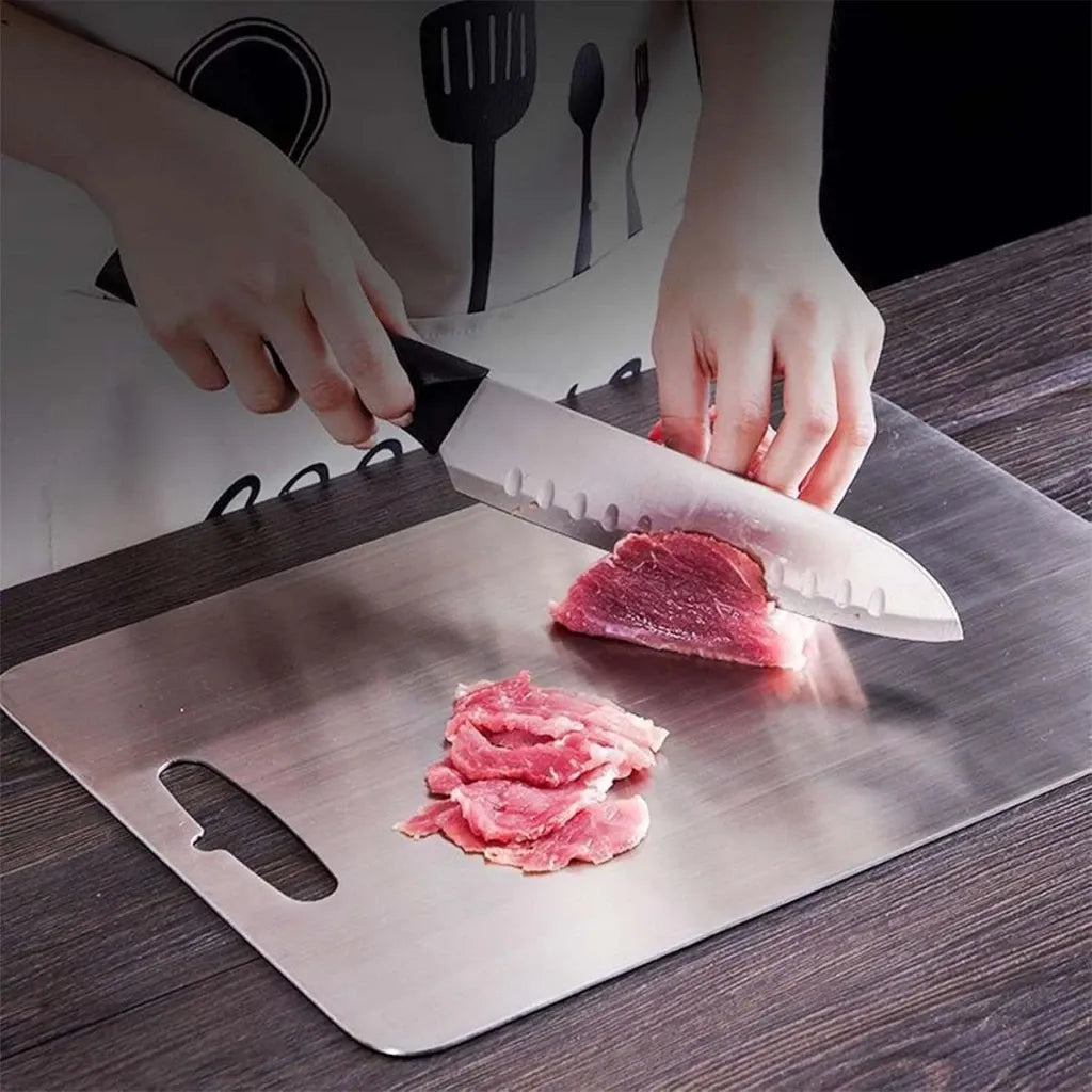 Tábua de Corte SteelCut em Aço Inox Antibacteriano