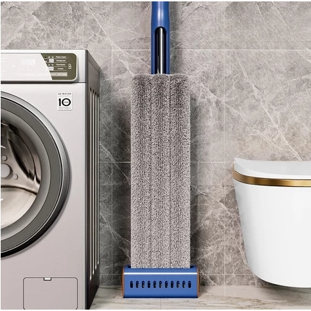 Kit FlexMop Dobrável com Balde e 6 Refis de Microfibra