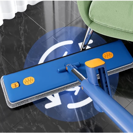 Kit FlexMop Dobrável com Balde e 6 Refis de Microfibra