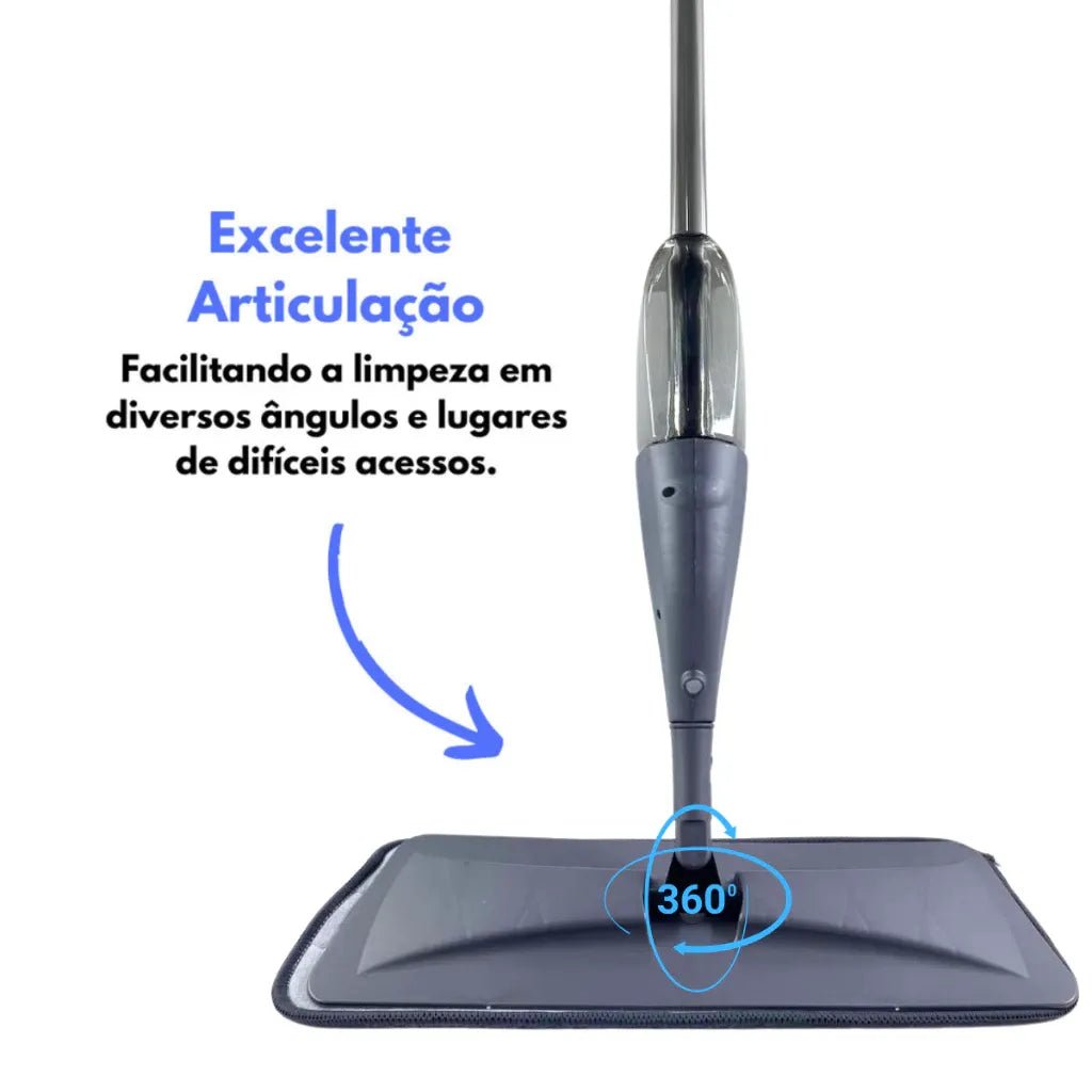 MOP de Limpeza JetClean Com Jato de Água