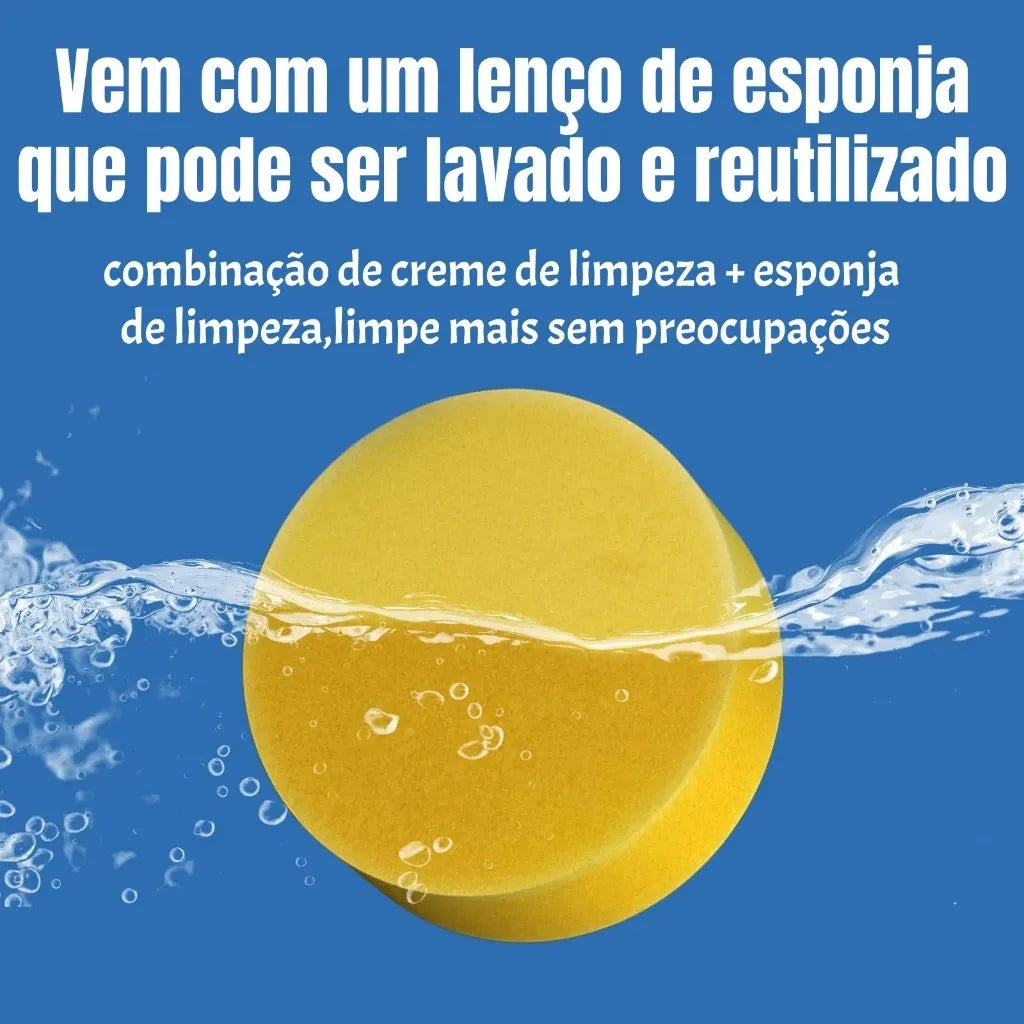 Creme de Limpeza de Tênis WhiteClean para Restauração do Branco Original