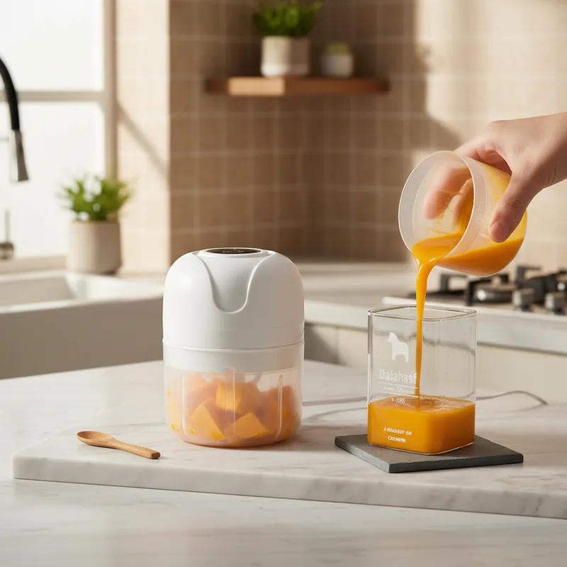 Mini Processador Elétrico TurboMix Sem Fio