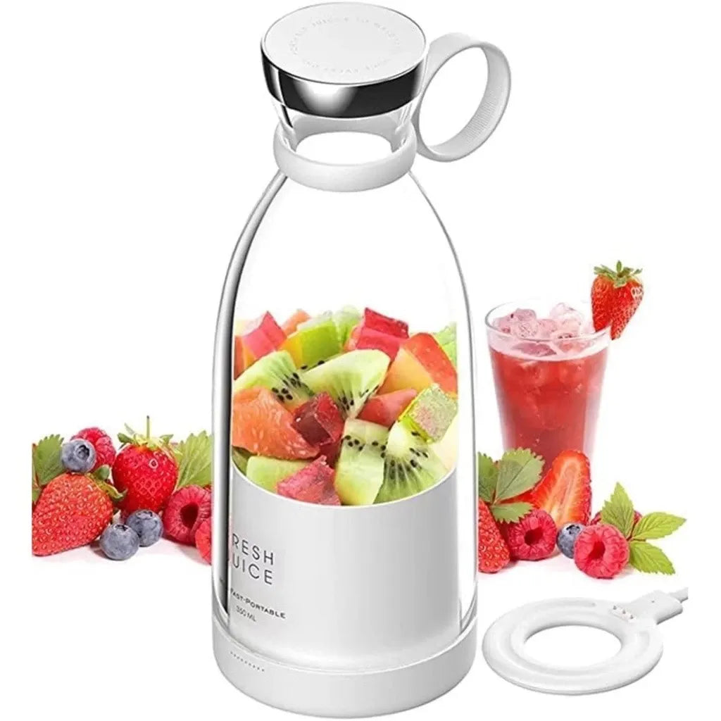 Garrafa Mixer VitaMix Portátil com Bateria Recarregável e Design Marcante