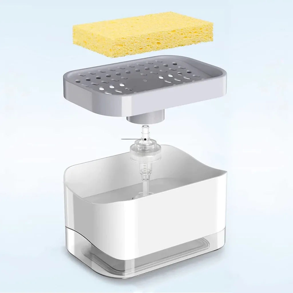 Dispenser de Detergente CleanBox com Dosagem Precisa e Organização Total