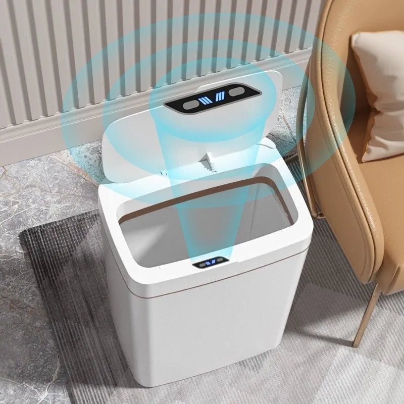 Lixeira Automática AutoTrash com Sensor de Abertura