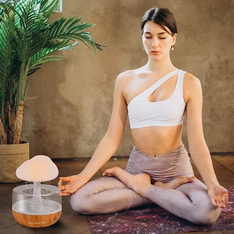 Umidificador de Ar Harmony com Aromaterapia, Som Relaxante e Cromoterapia