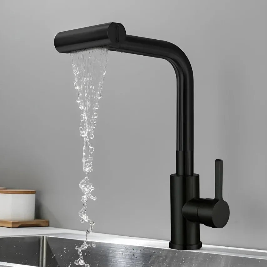 Torneira de Cozinha Multifuncional AquaMix com Controle de Temperatura